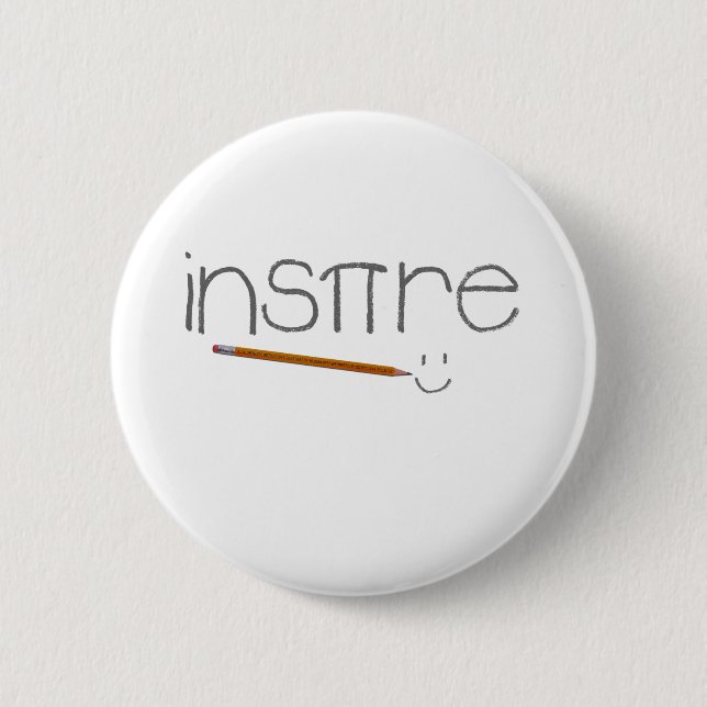 Badge Rond 5 Cm Inspirez les maths (Devant)