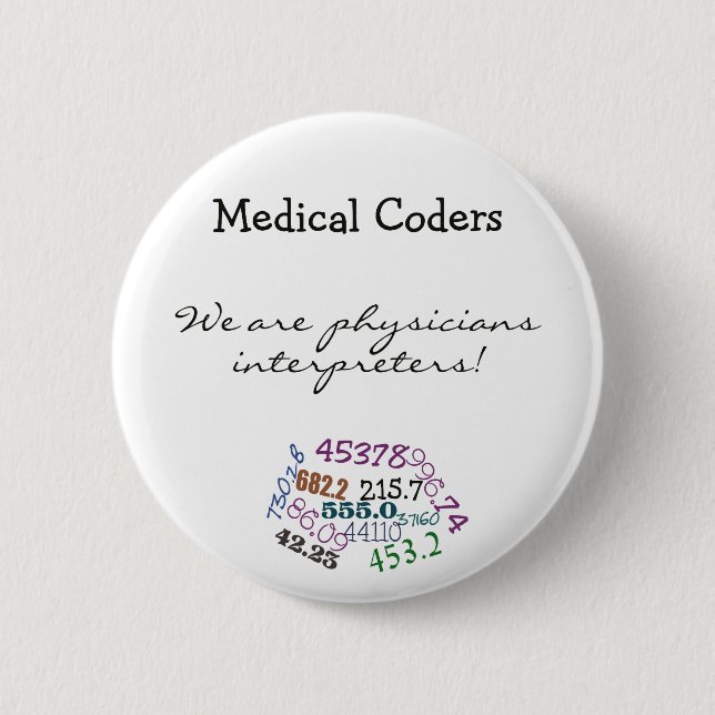 Badge Rond 5 Cm Interprètes de médecin (Devant)