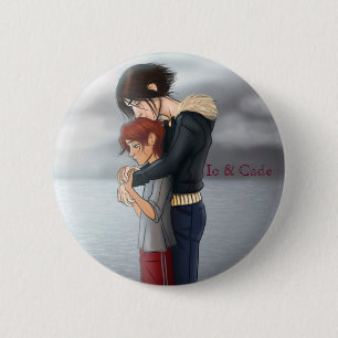 Badge Rond 5 Cm Io et Cade