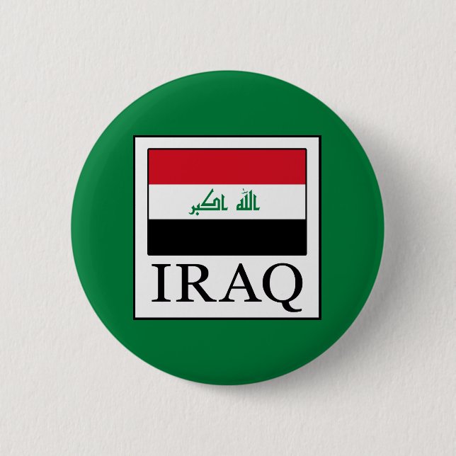 Badge Rond 5 Cm Irak (Devant)
