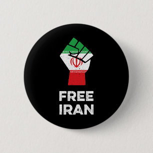 Badge Rond 5 Cm Iran Chemise Egalité Féministe Iran Manifestation 