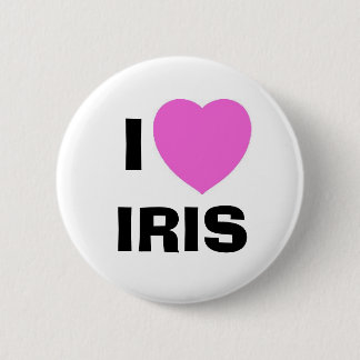 BADGE ROND 5 CM IRIS, I