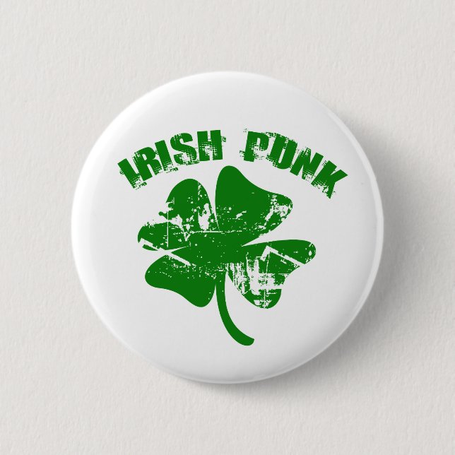 Badge Rond 5 Cm IrishPunk (Devant)