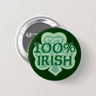 Badge Rond 5 Cm Irlandais de 100%