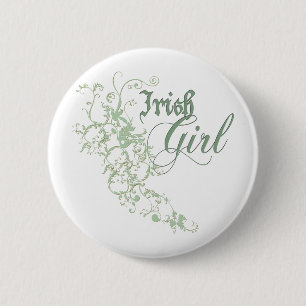 Badge Rond 5 Cm Irlandaise