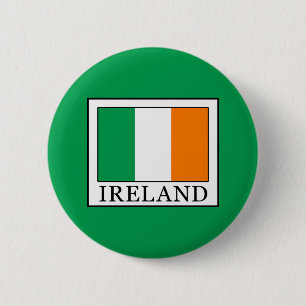 Badge Rond 5 Cm Irlande