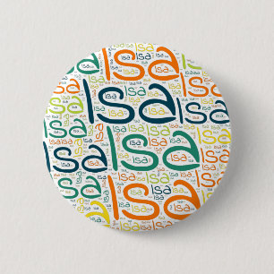 Badge Rond 5 Cm Isa