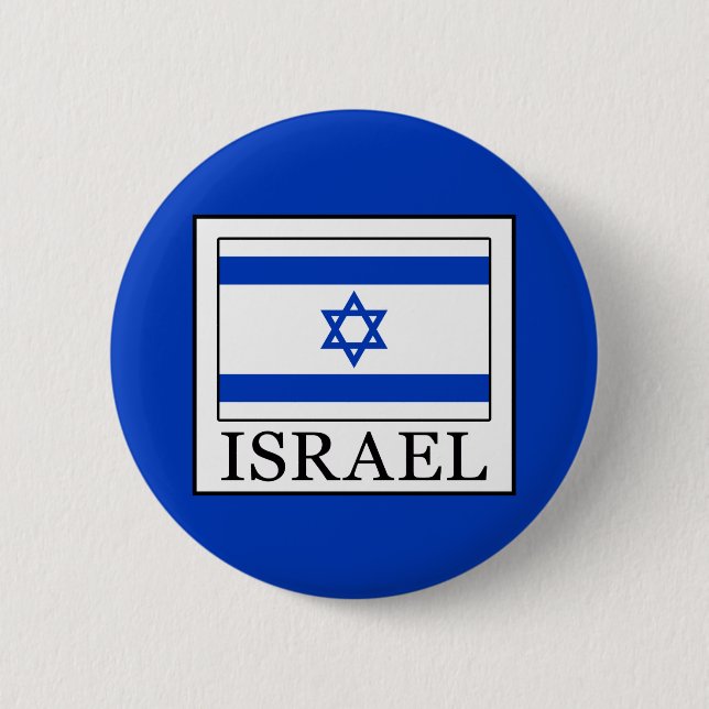 Badge Rond 5 Cm Israël (Devant)