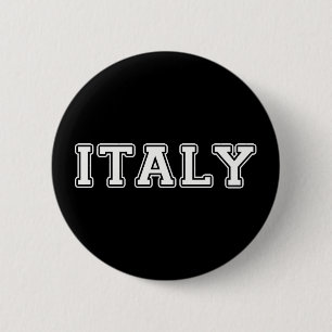 Badge Rond 5 Cm Italie