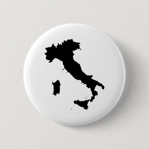 Badge Rond 5 Cm Italie