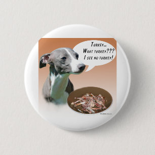 Badge Rond 5 Cm Italie Greyhound Turquie