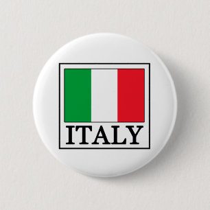 Badge Rond 5 Cm Italy button
