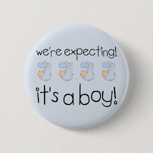 Badge Rond 5 Cm It's A Boy
