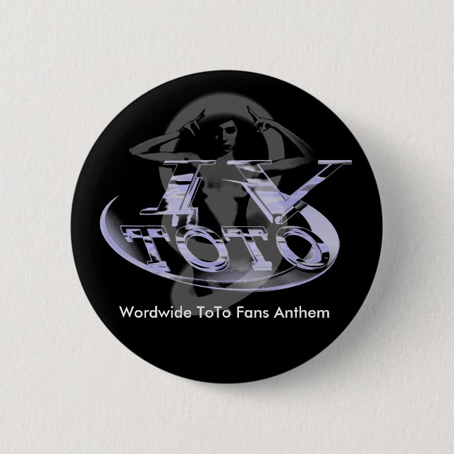 Badge Rond 5 Cm IV bouton de TOTO (Devant)
