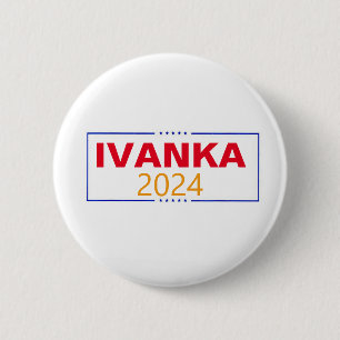 Badge Rond 5 Cm Ivanka Trump 2024