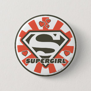 Badge Rond 5 Cm J-Bruit 7 de Supergirl