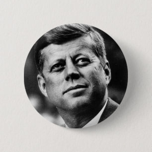 BADGE ROND 5 CM J.F.K.