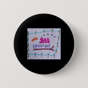 Badge Rond 5 Cm Jaa Lifestyle Company Logo Panting
