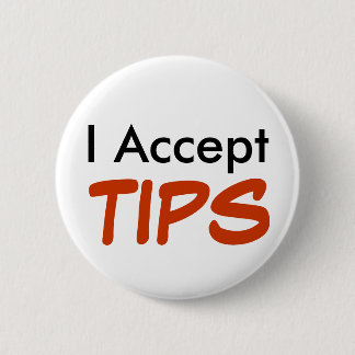 Badge Rond 5 Cm J'accepte des TIP
