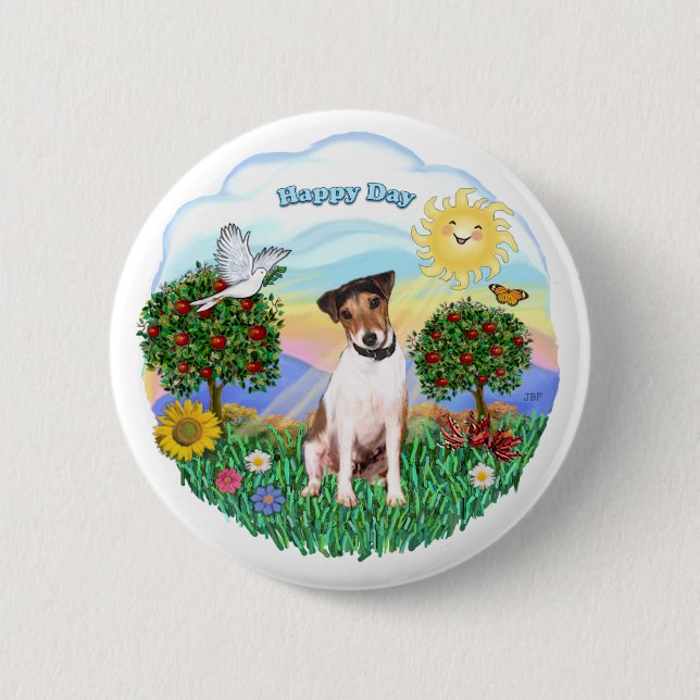 Badge Rond 5 Cm Jack Russell Terrier 1 (1) (Devant)