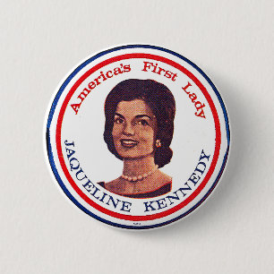 Badge Rond 5 Cm Jackie - bouton