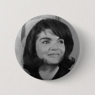 Badge Rond 5 Cm Jackie Kennedy