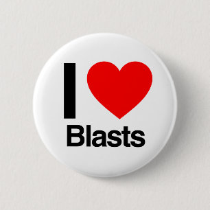 Badge Rond 5 Cm j'adore les explosions