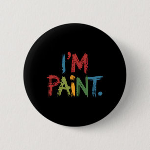 Badge Rond 5 Cm J'adore peindre avec les doigts Je peins un couple