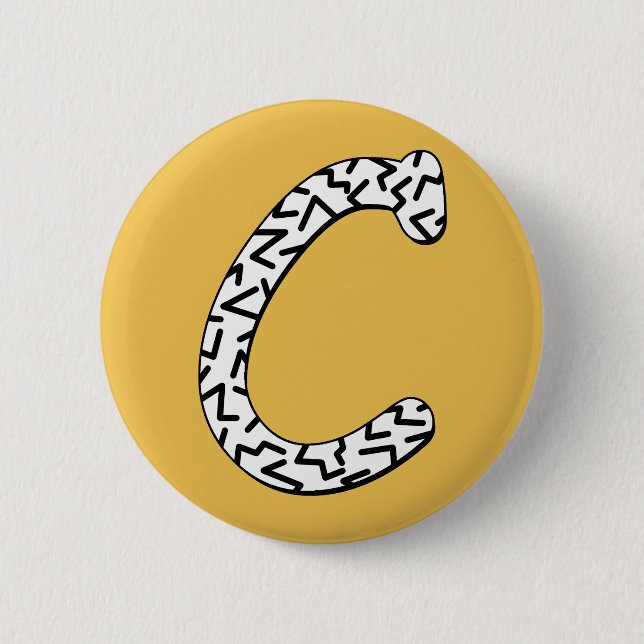 Badge Rond 5 Cm Jaggy (Devant)