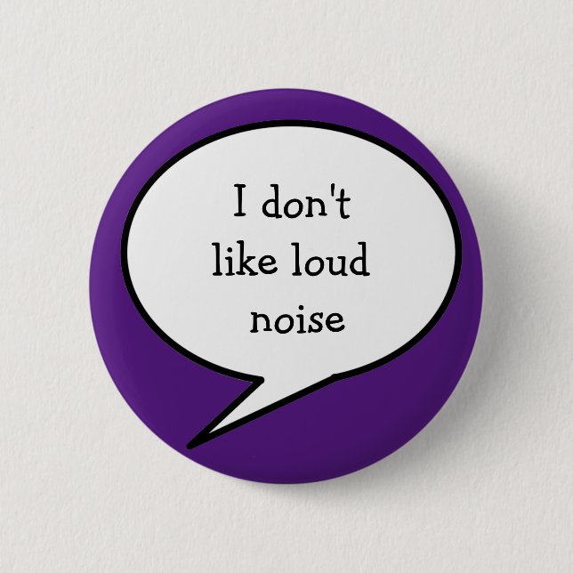 Badge Rond 5 Cm J'ai fait de la loud noise (Devant)