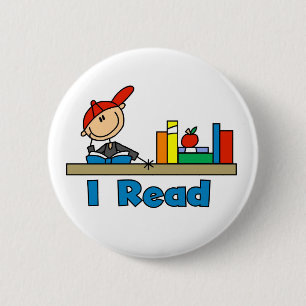 Badge Rond 5 Cm J'ai lu