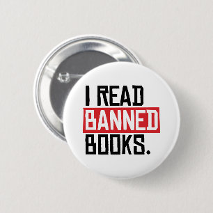 Badge Rond 5 Cm J'Ai Lu Des Livres Interdits