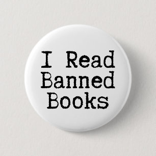 Badge Rond 5 Cm J'Ai Lu Des Livres Interdits