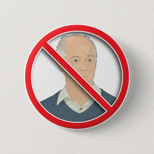 Badge Rond 5 Cm "J'ai mis le feu bouton de Scott à Bell"