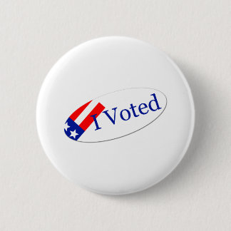 Badge Rond 5 Cm J'ai voté l'autocollant