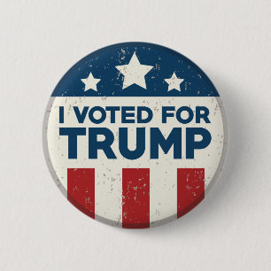 Badge Rond 5 Cm J'ai voté pour l'atout