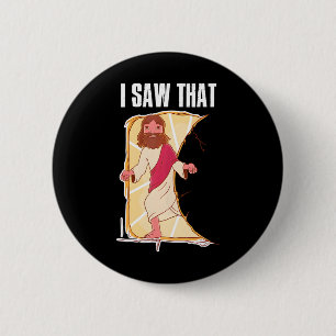 Badge Rond 5 Cm J'Ai Vu Que Jésus