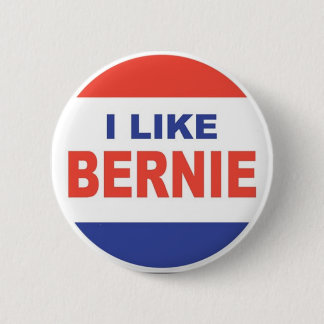 Badge Rond 5 Cm J'aime Bernie