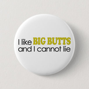 Badge Rond 5 Cm J'aime de grands bouts
