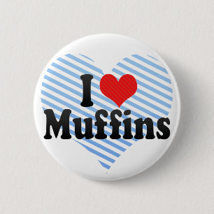 Badge Rond 5 Cm J'aime des petits pains