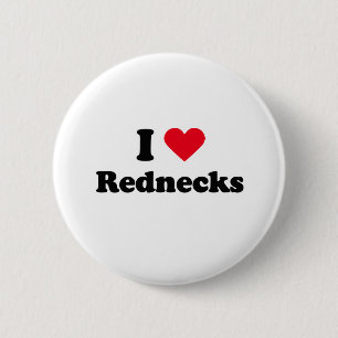 Badge Rond 5 Cm J'aime des ploucs