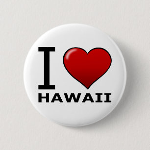 BADGE ROND 5 CM J'AIME HAWAÏ