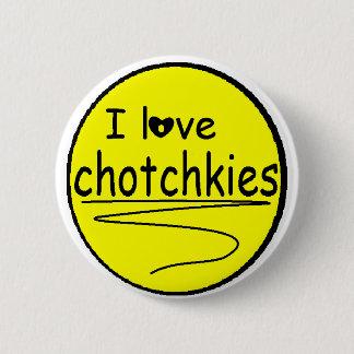 Badge Rond 5 Cm J'aime la fusée de chotchkies