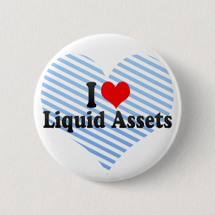 Badge Rond 5 Cm J'aime l'actif disponible
