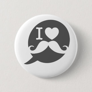 Badge Rond 5 Cm J'aime le bouton