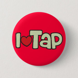 Badge Rond 5 Cm J'aime le robinet