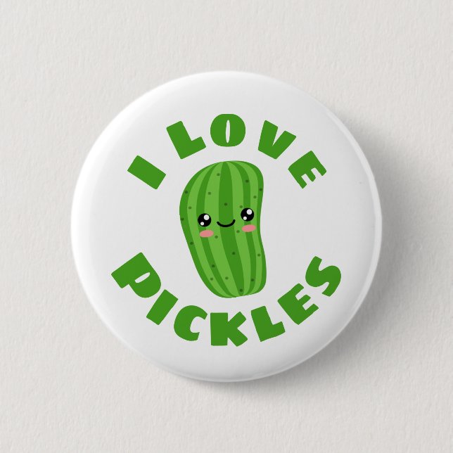 Badge Rond 5 Cm J'aime les chicots (Devant)