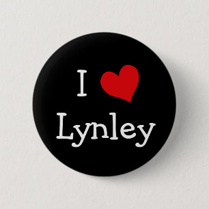 Badge Rond 5 Cm J'aime Lynley