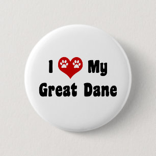 Badge Rond 5 Cm J'Aime Ma Grande Danse