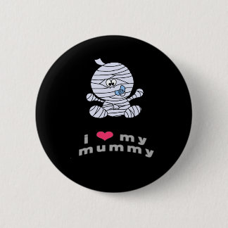 Badge Rond 5 Cm J'aime ma maman